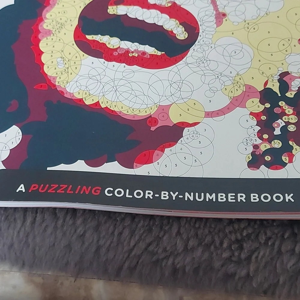 Querklies Icons Color-by-Number Book - Multicolor - Picture 4 of 13